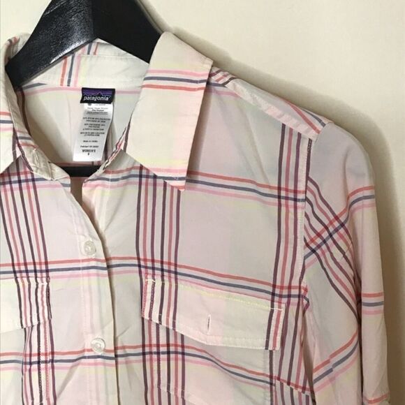 Patagonia Sz 6 Long Sleeve Overcast Shirt - Picture 2 of 6